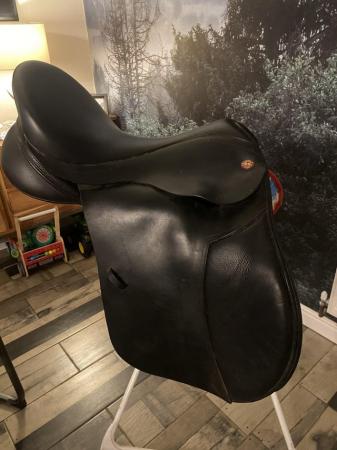 Image 2 of Kent and masters Mgcsaddle 17.5 inch . Adjustable