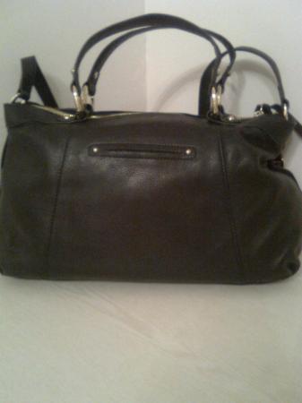 Image 1 of Large Black Soft Leather Handbag