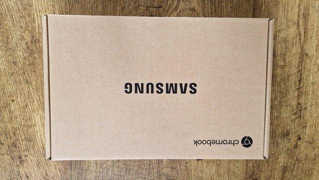 Preview of the first image of Brand new sealed Samsung Chromebook.