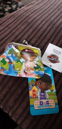 Image 2 of Disney Doc Mc Stuffins Purse & Sofia the first Wallet New