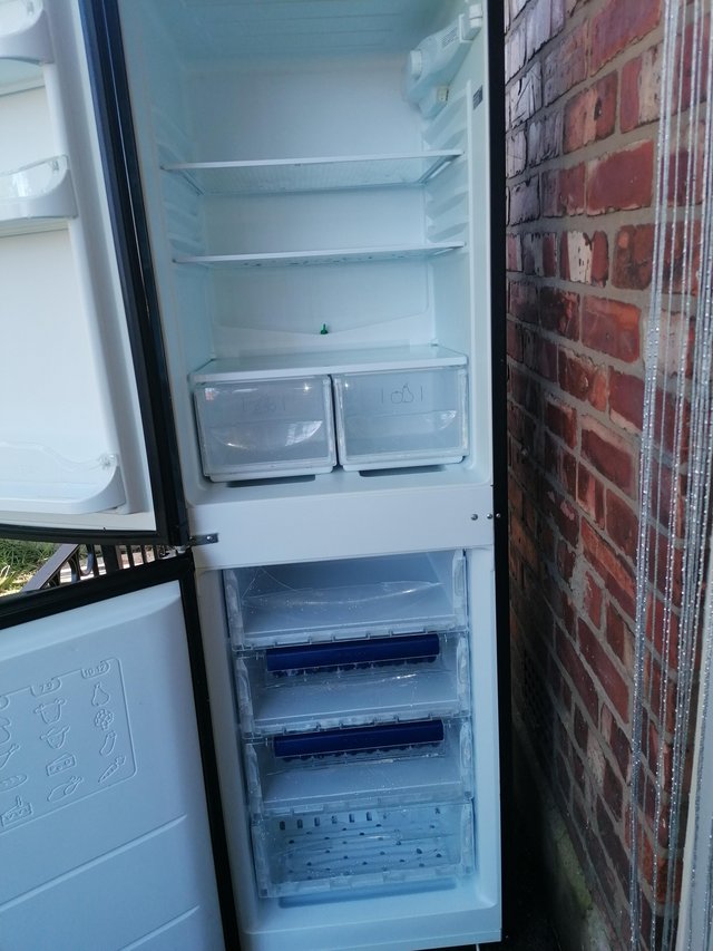 Preview of the first image of Hotpoint slimline fridge freezer.