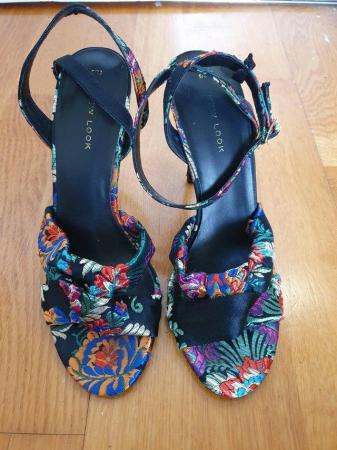 Image 3 of Womens size 5/38 multi stilletto sandle