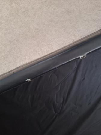 Image 2 of Single black ottoman bed