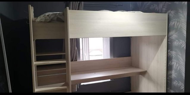 Image 1 of Free cabin bed with instructions.