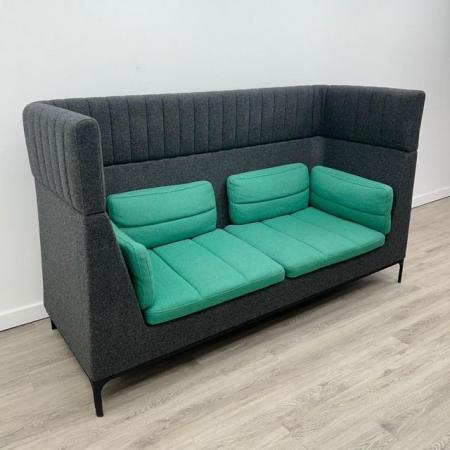 Image 2 of Allermuir Haven High-Back Booth Sofa