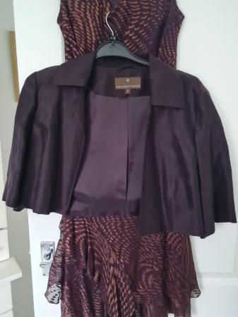 Image 2 of Fenn Wright Manson aubergine wedding guest outfit