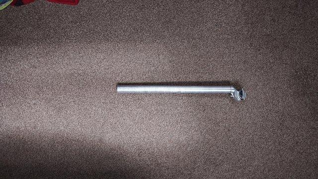 Image 1 of Aluminium 25mm X 40mm Seat Post and Seat Clamp