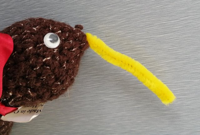 Image 5 of A Small Knitted Kiwi Soft Toy from New Zealand.