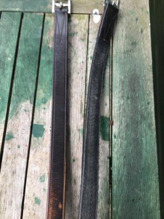 Image 4 of Pair of Stirrup Leathers, Brown.