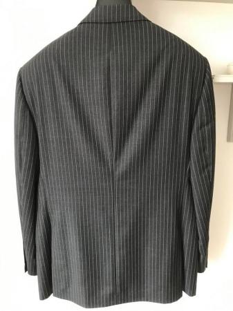 Image 3 of As new grey chalk stripe man’s suit