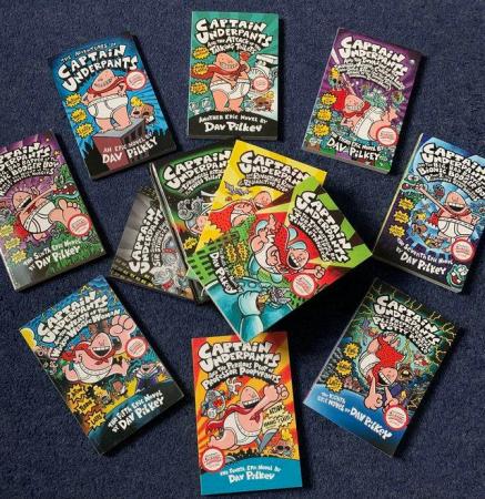 Image 1 of Full set of captain underpants books