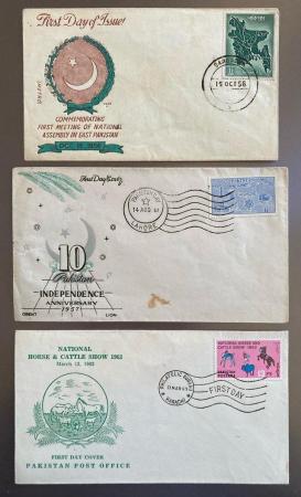 Image 3 of Collection of Old Pakistan First Day Covers