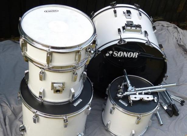 Image 3 of Sonor drum kit - shell pack 80s