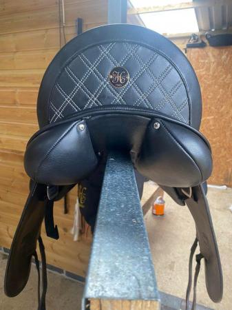 Image 3 of Peter Horobin Stridefree Elite dressage saddle