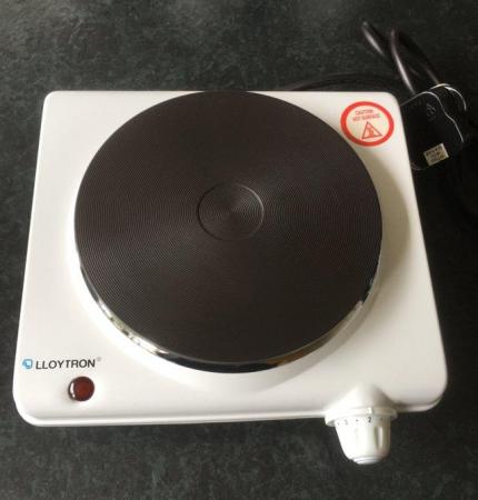Image 2 of Lloytron Electric Single Hot Plate - New
