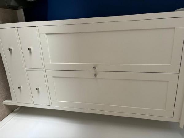 Image 2 of MARKS AND SPENCER SINGLE CREAM WARDROBE AND CHEST OF DRAWERS