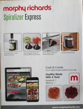 Image 1 of Morphy Richards Spiralizer Express Reduced to £10