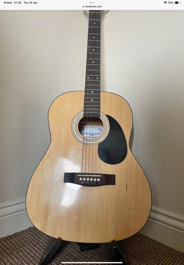 Preview of the first image of Martin Smith Full Size Acoustic Guitar.