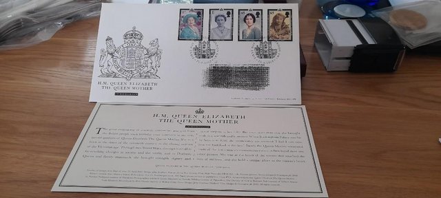 Image 20 of Stamp packs x 5 pks of Queen Elizabeth II & Queen Mother