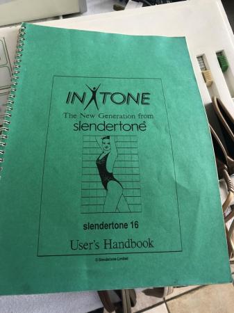 Image 2 of Slender tone machine, with hand book