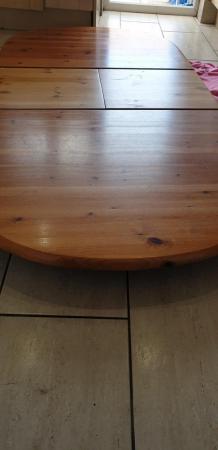 Image 2 of Ducal pine wooden extendable dining table