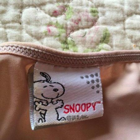 Image 4 of Size M (10-12) Genuine SNOOPY Camisole with Lace & Diamanté