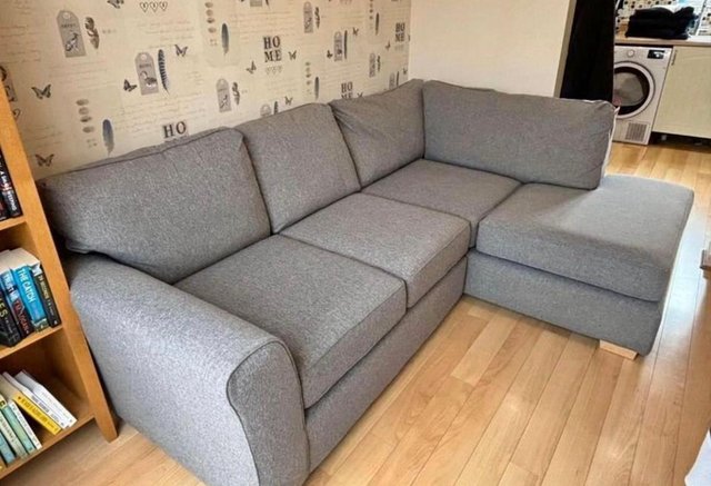 Image 3 of Next Corner grey sofa available