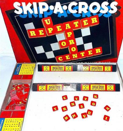 Image 1 of !980 CHILD's GAME - SKIP-A-CROSS - COMPLETE - box wear