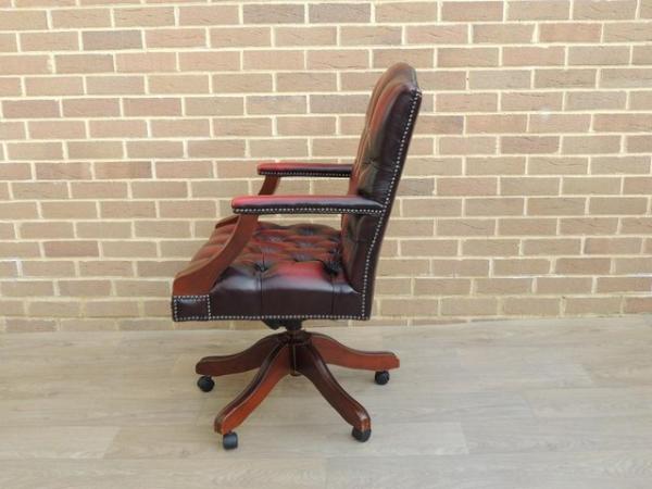 Image 3 of Gainsborough Chesterfield Ox Blood Chair (UK Delivery)