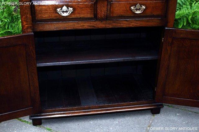 Image 22 of A TITCHMARSH AND GOODWIN OAK WINE CUPBOARD DRINKS CABINET