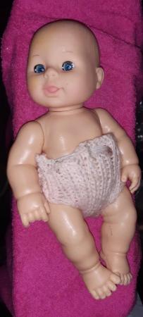 Image 1 of Small baby doll - Measures 25cm / 10 inches approx in length