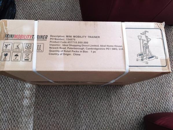 Image 1 of Mobility trainer still in box new never used