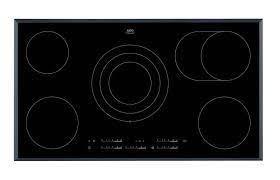 Preview of the first image of AEG 91CM ELECTRIC CERAMIC HOB-5 ZONES-BLACK-EX DISPLAY.