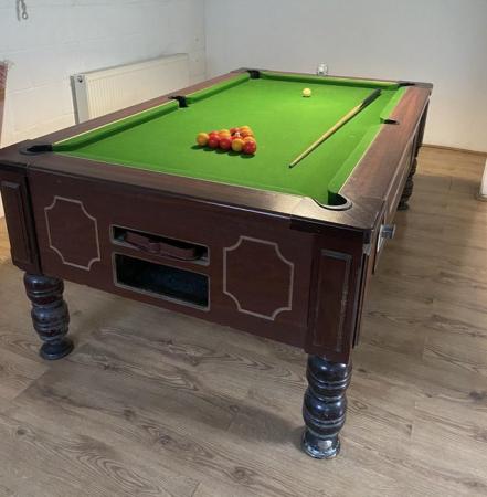 Image 2 of Pool table, snooker table