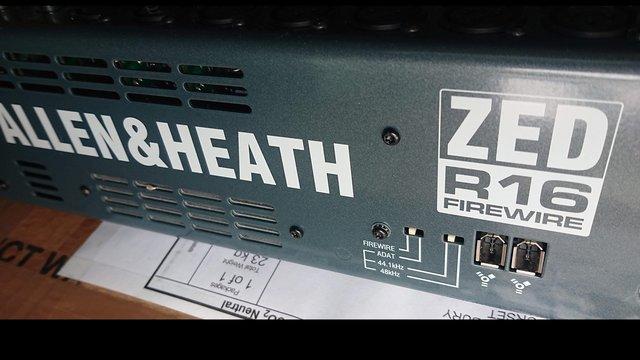 Image 4 of Allen & Heath ZED R16 16 Channel Firewire Mixer