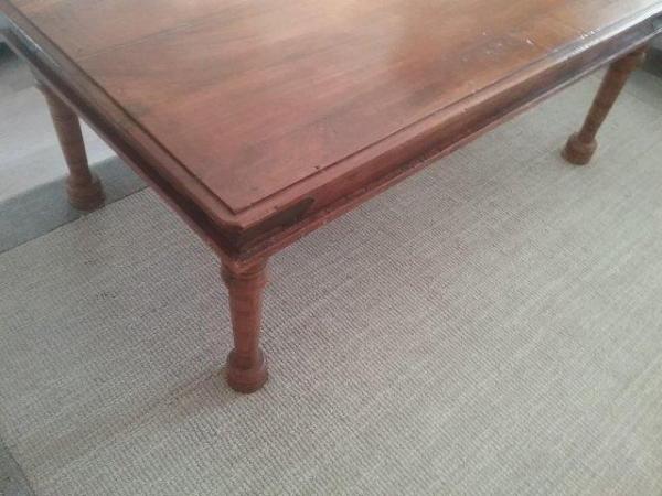 Image 2 of Indian solid wood coffee table