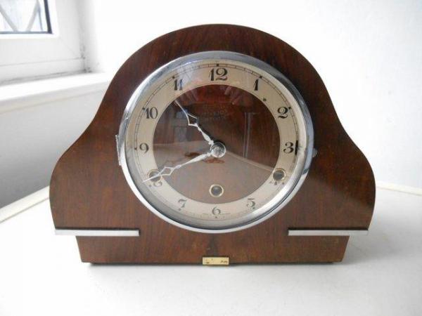 Image 1 of Westminster chiming British mantle clock