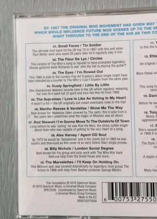 Image 4 of CD: 20 Original Mod Classics (No.64) by Spectrum Music.