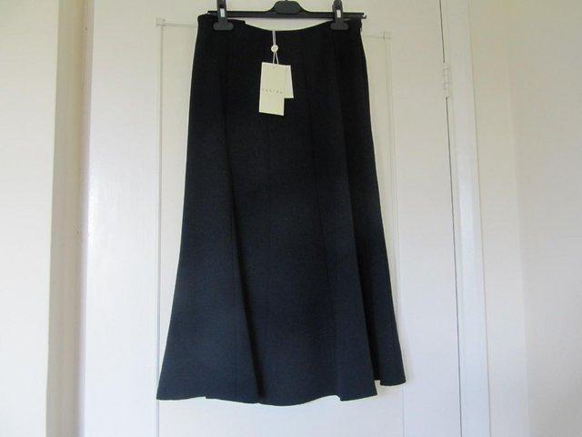 Preview of the first image of EASTEX Navy Skirt, Size 10, New with Tags - Kew TW9.