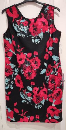 Image 8 of BNWT Anna Rose Dress Size 16 Red/Black