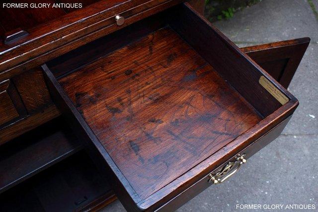 Image 108 of A TITCHMARSH AND GOODWIN OAK WINE CUPBOARD DRINKS CABINET