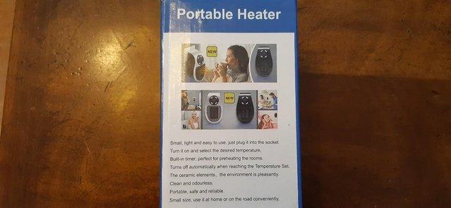 Image 2 of Portable Heater 500 watt Timer Function 1-12 hours