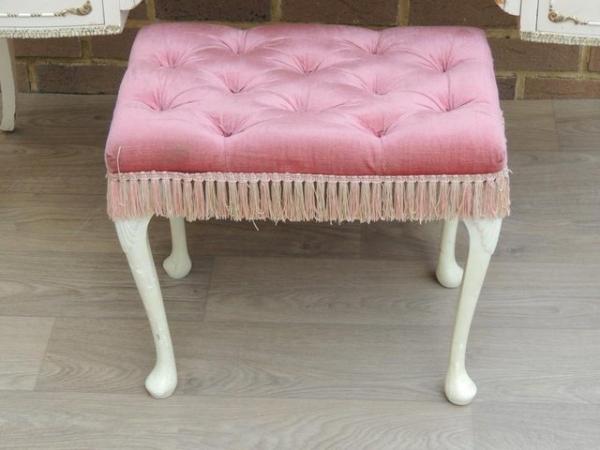Image 2 of French Dressing Table + Stool (UK Delivery)