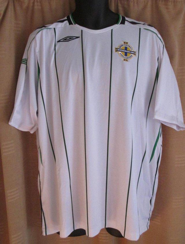 Preview of the first image of Northern Ireland Shirt -Umbro 2007/08 Size XL.