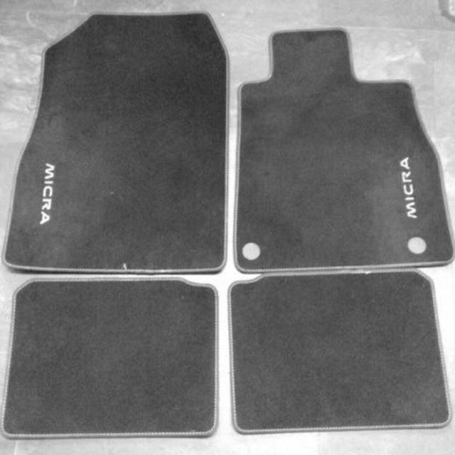 Preview of the first image of NISSAN MICRA CAR MATS (2017 Onwards).