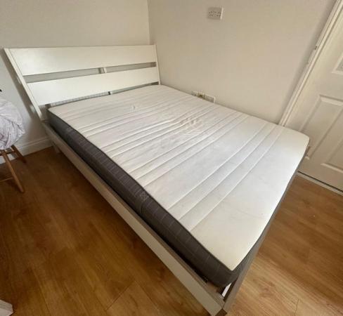Image 2 of King size bed with mattress for sale CB1