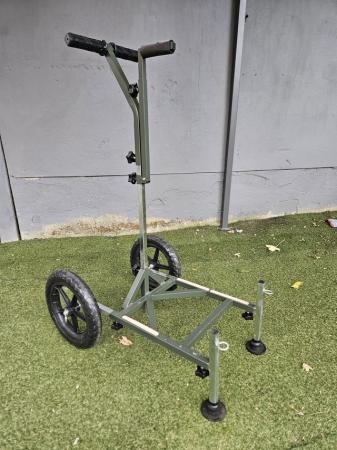Image 1 of Fishing tackle trolley for seat box or tackle