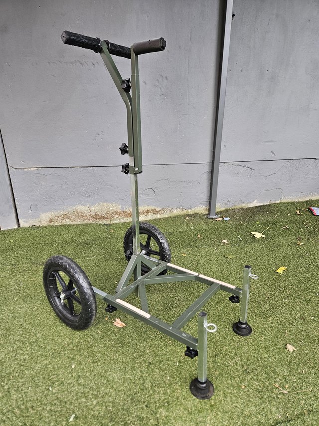 Preview of the first image of Fishing tackle trolley for seat box or tackle.