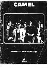 Preview of the first image of Wanted Camel Melody Lyrics Guitar Original 1979 UK Anthology.