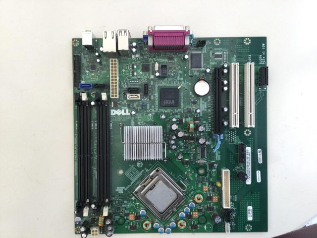 Preview of the first image of DELL Intel i3 computer mother board FOXCONN LS-36 used.